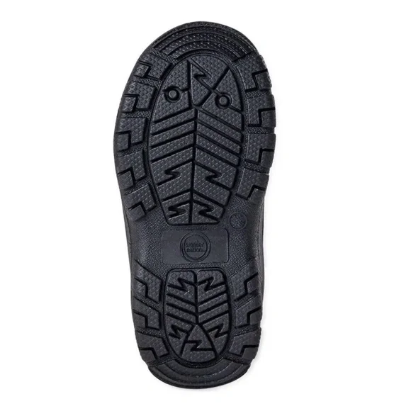 Wonder Nation Big Girls Black Winter Boots Temp Rating -5F Degrees Size 4 NWT - Picture 3 of 14